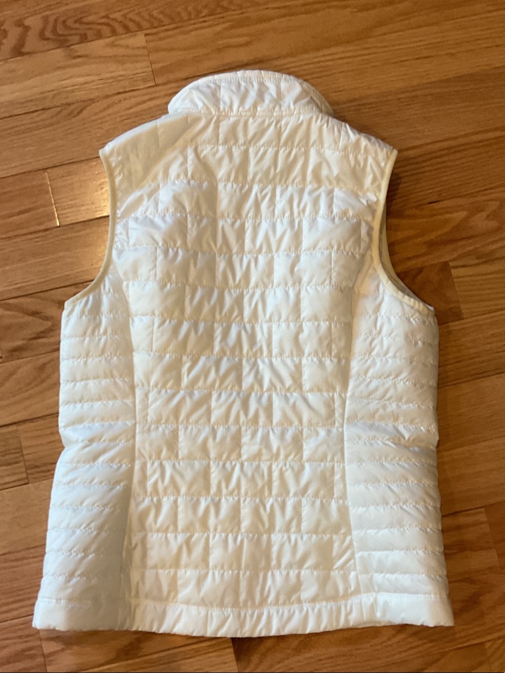 Patagonia Women's Nano Puff Lightweight Quilted Vest cream medium Gorpcore EUC - Picture 13 of 14